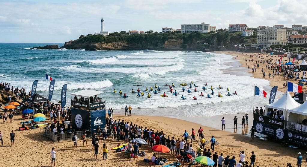 Quelles sont les dernières compétitions de surf en France ?